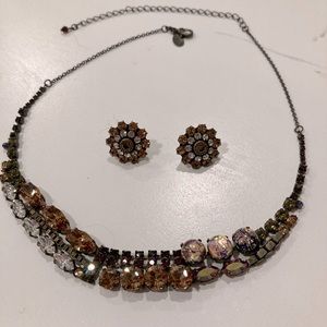 Sorrelli necklace and earrings